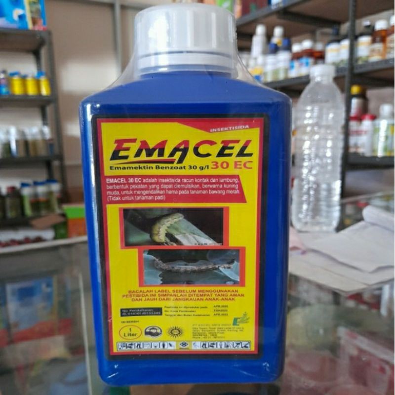 insektisida emacel 1liter + gratis kaos petani pembasmi hama wereng penggorok batang