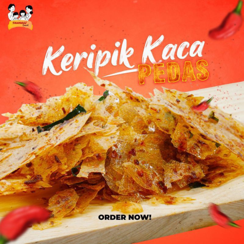 

kripik kaca daun jeruk 250 gr.