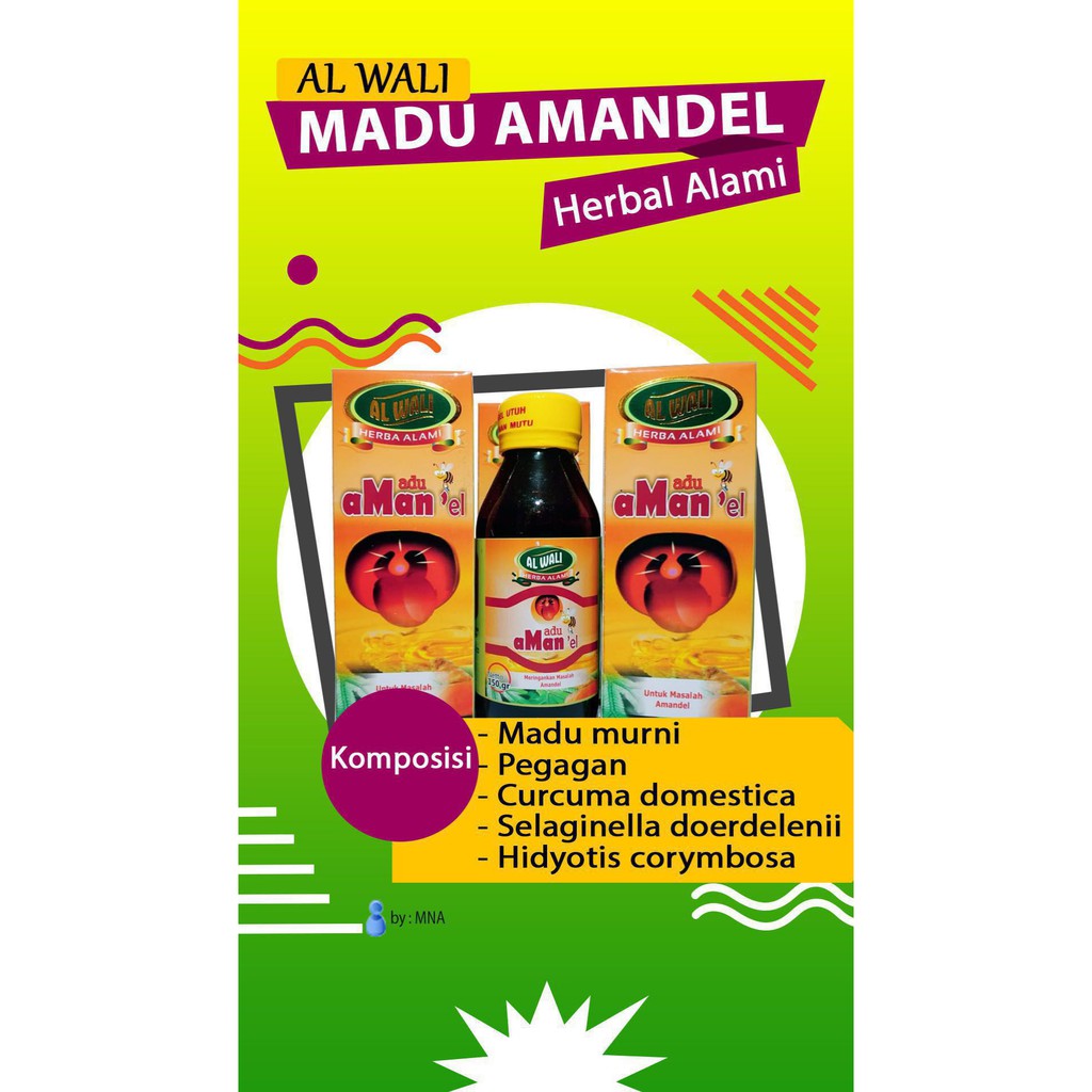 Madu Amandel Al Waliy Bukan Madu Saga