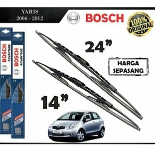 Wiper Depan Yaris Bosch Kaca Depan Kiri Kanan