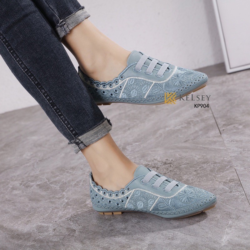 Kelsey Sepatu Slip On Wanita / Sepatu Flat Shoes Wanita  KP904