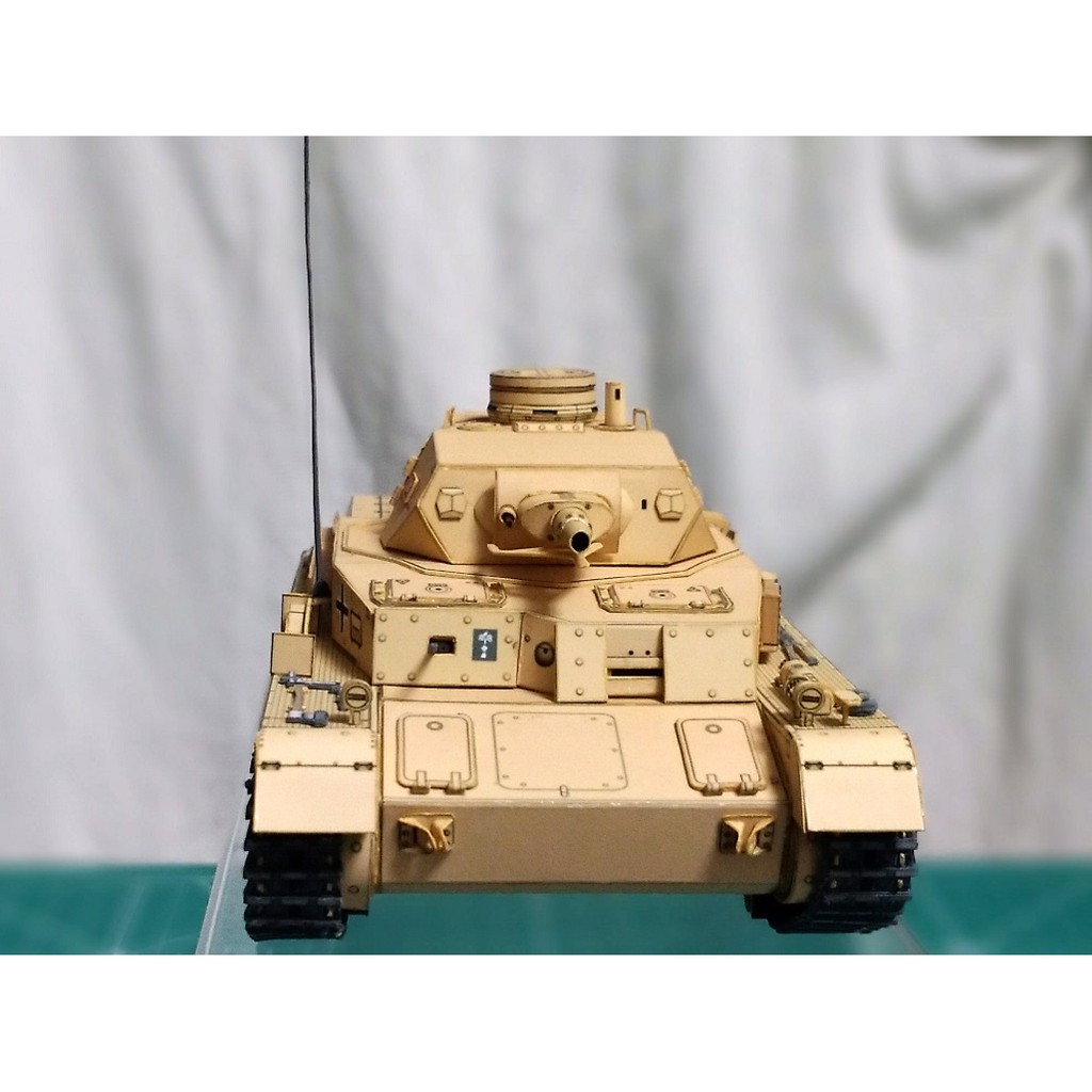 DIY Papercraft Kertas pola Tank Panzer IV