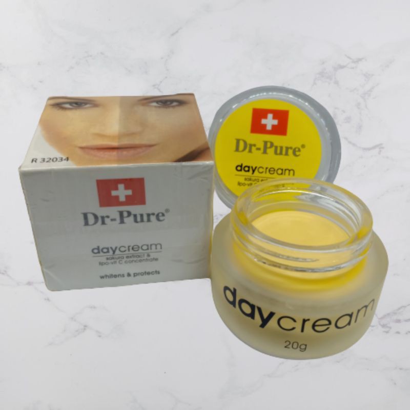 CREAM DR PURE DAY CREAM | Perawatan Wajah Cream Dr Pure Original