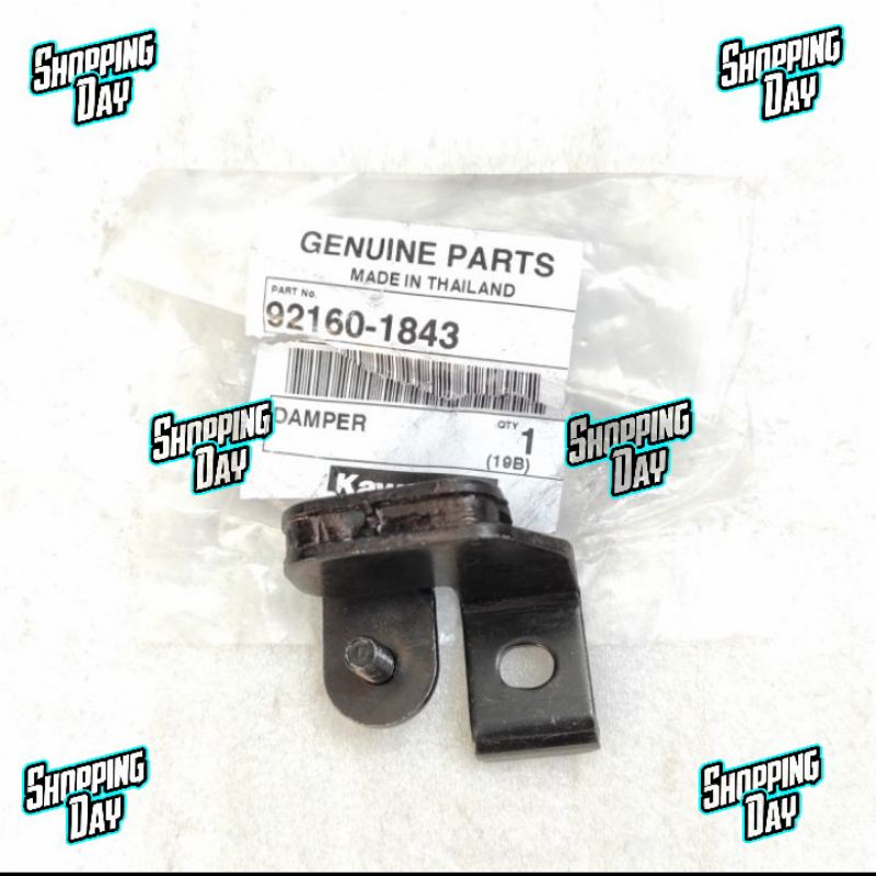 Breket braket gantungan kembung tengah knalpot ninja r ninja ss ORIGINAL