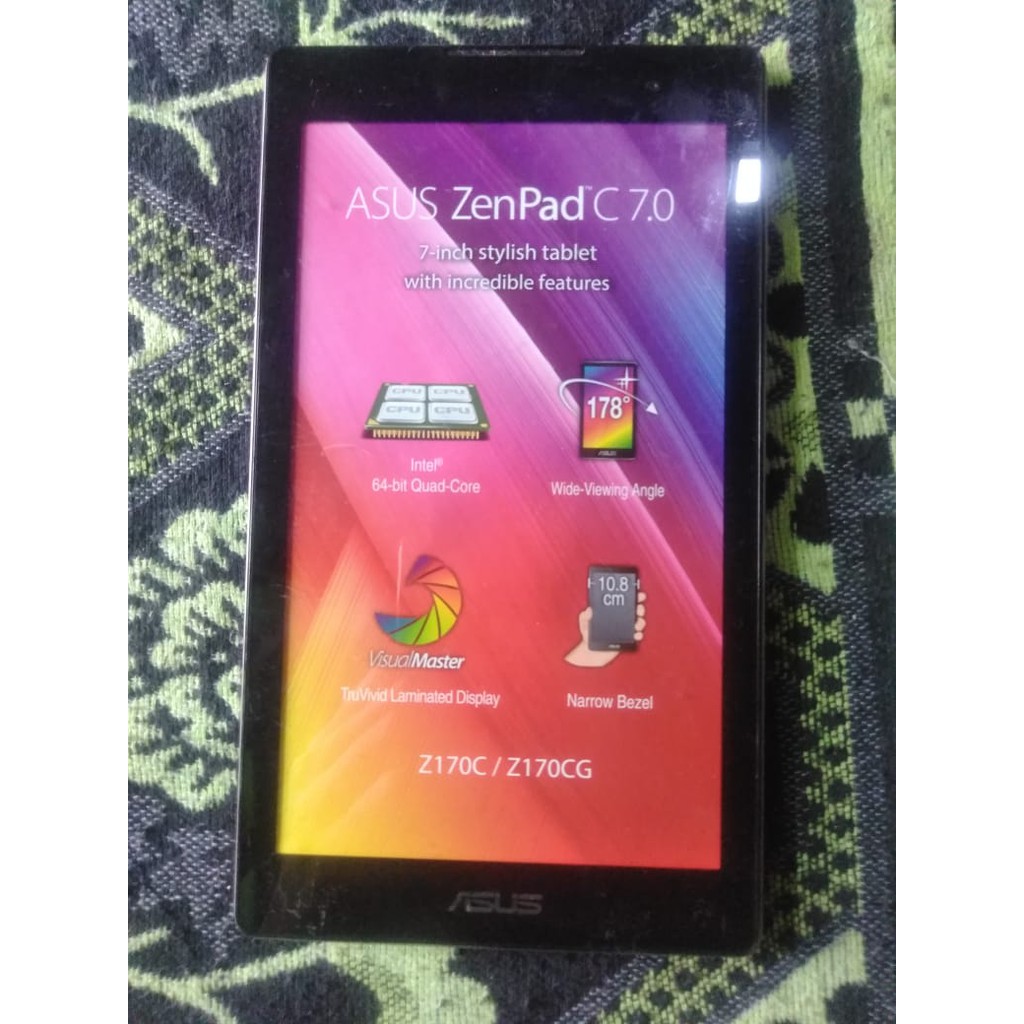 Hanya Plastik Bukan hp Dami Contoh Hp android ASUS ZenPad 7.0