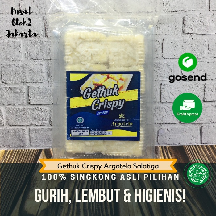 

GETHUK CRISPY SINGKONG KEJU ARGOTELO SALATIGA SEMARANG FROZEN FOOD