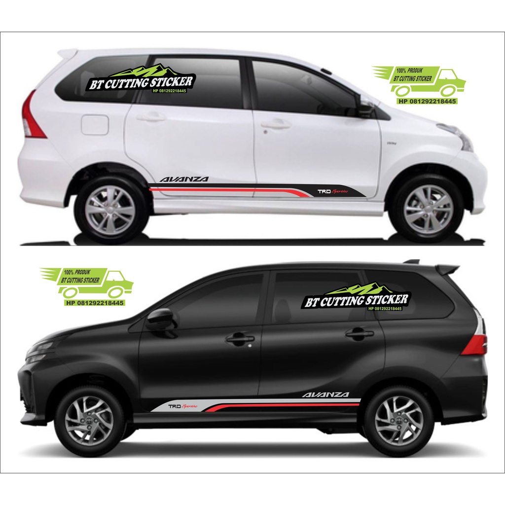 sticker mobil avanza sticker mobil toyota avanza stiker mobil sticker mobil sticker avanza