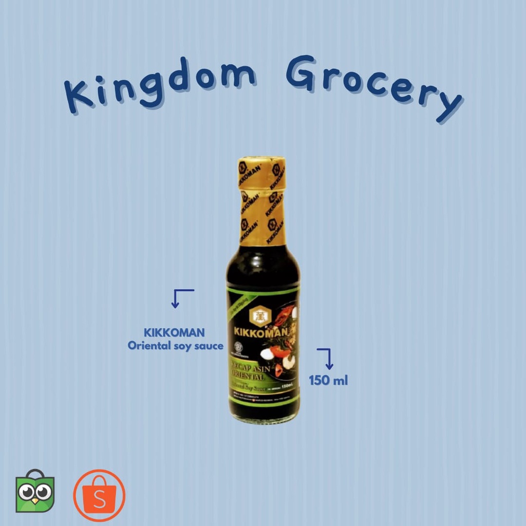 

Kikkoman Kecap Asin Oriental 150ml