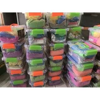 Mainan Anak PAKET PASIR Ajaib JUMBO 1KG 29CETAKAN FULL SET -PASIR AJAIB FULL SET
