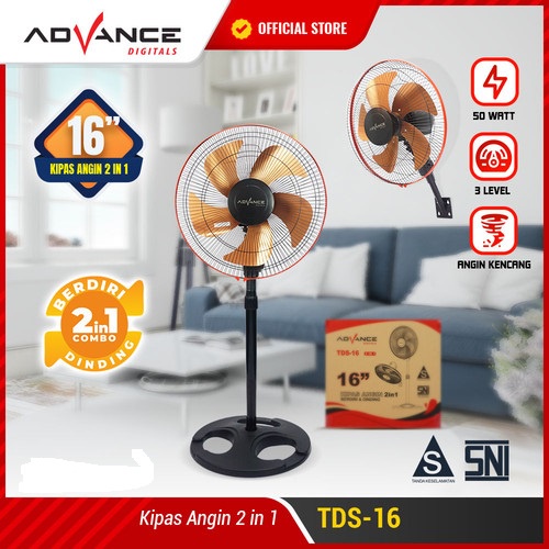 Kipas Angin Advance 16 Inch BESI TORNADO TDS16