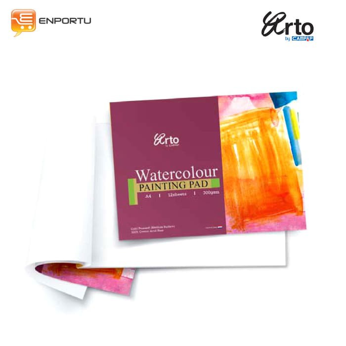 

Papan Tulis Gambar - Lyra Sketch Book - Kiky Sketch Book Arto Watercolour Paper Pad 300Gsm A4 Produk