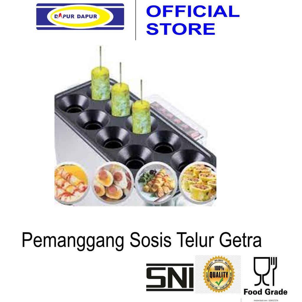 ET-DC10 Pemanggang Sosis Telur Getra