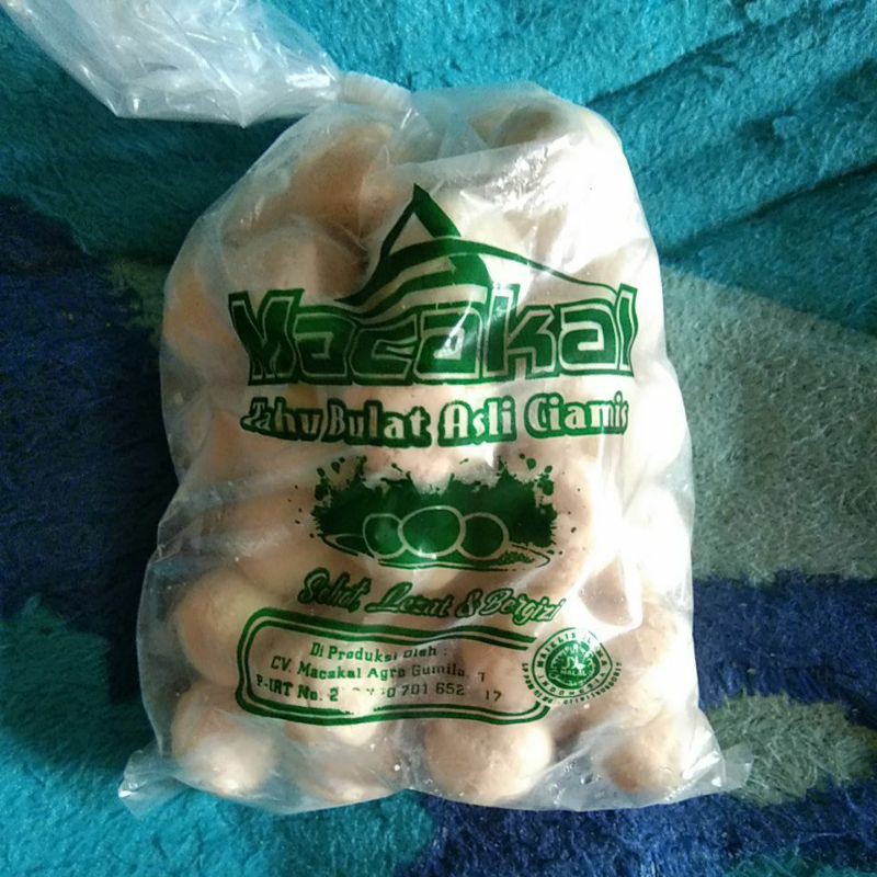 Tahu Bulat mentah isi 50 gumilang dan Sotong Fresh Isi 20