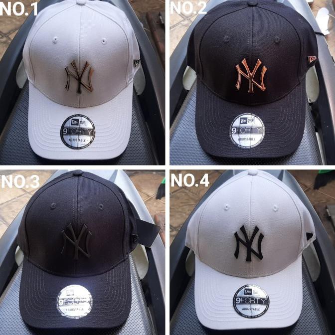 Topi Ny New Era ORIGINAL / Topi New Era BNWT Logo PLAT - NO.4