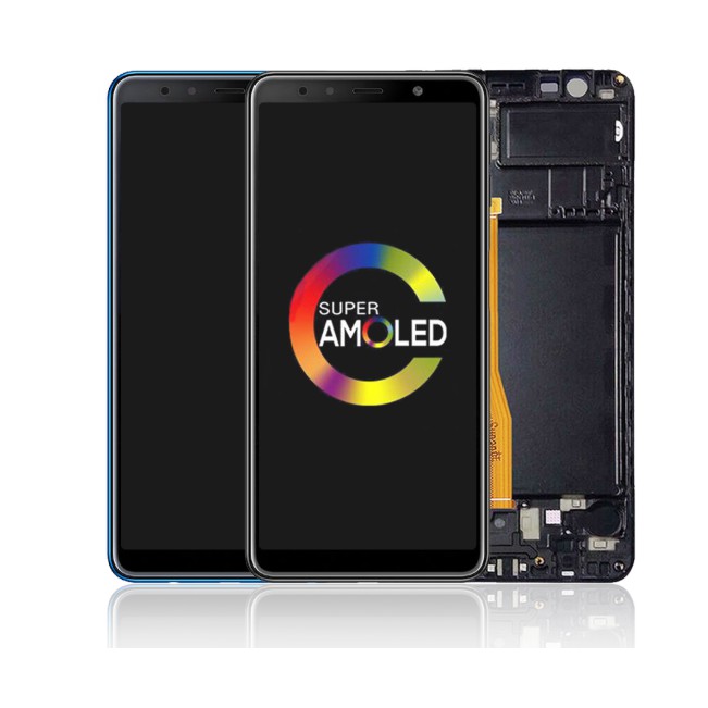 Original 6.0" Super AMOLED For Samsung Galaxy A7 2018 A750