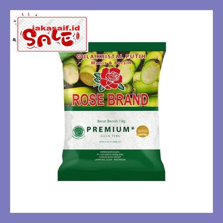 

504Sbu Gula Kristal Kuning Rose Brand - 1 Kg Bud0Mb