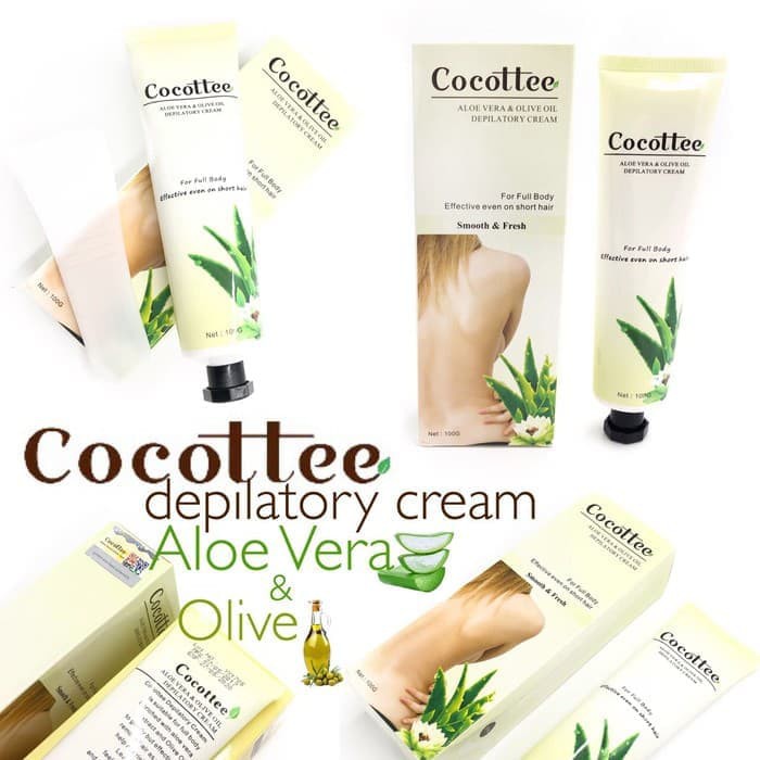 COCOTTEE ALOEVERA DEPILATORY CREAM L PERONTOK BULU