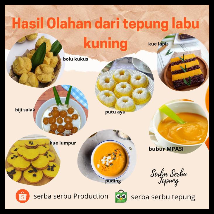 

TERBARUU!! Tepung Labu Kuning Kemasan 1 Kg (Sudah Dinkes PIRT & LPPOM MUI) COD