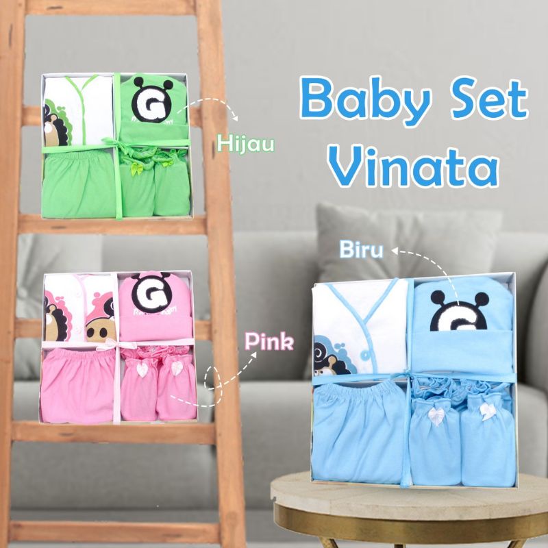 BABY SET VINATA/BABYSET/HADIAH BABY 0-6 BLN