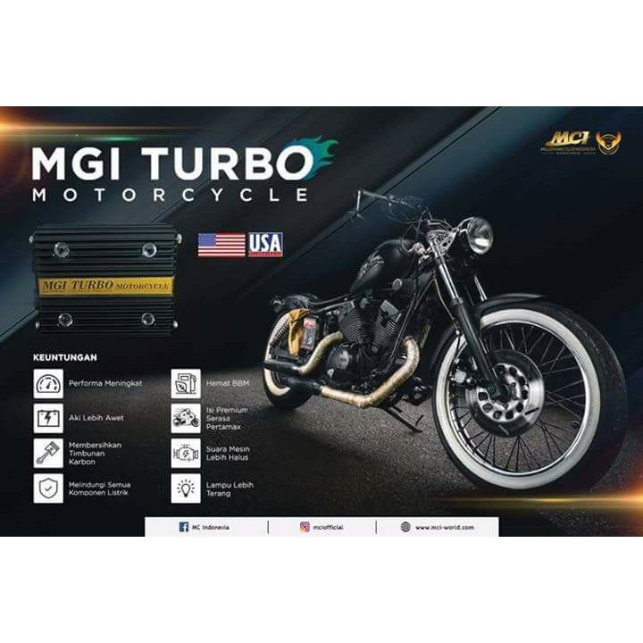 MGI TURBO MOTORCYCLE / MCI TURBO MOTOR / ALAT PENGHEMAT BBM