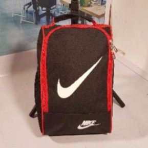 Tempat sepatu tas sepatu nike just do it merah/Sling Bag Tas Sepatu Futsal / Bola Nike - Merah