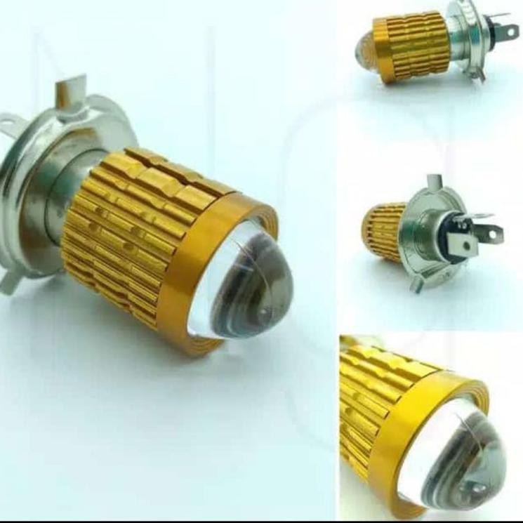 LAMPU LED HEADLAMP H4 LASER GUN I Bohlam Led H4 Laser Hi/Loo 20 Watt I Bulb H4 Laser Led I H4 Laser