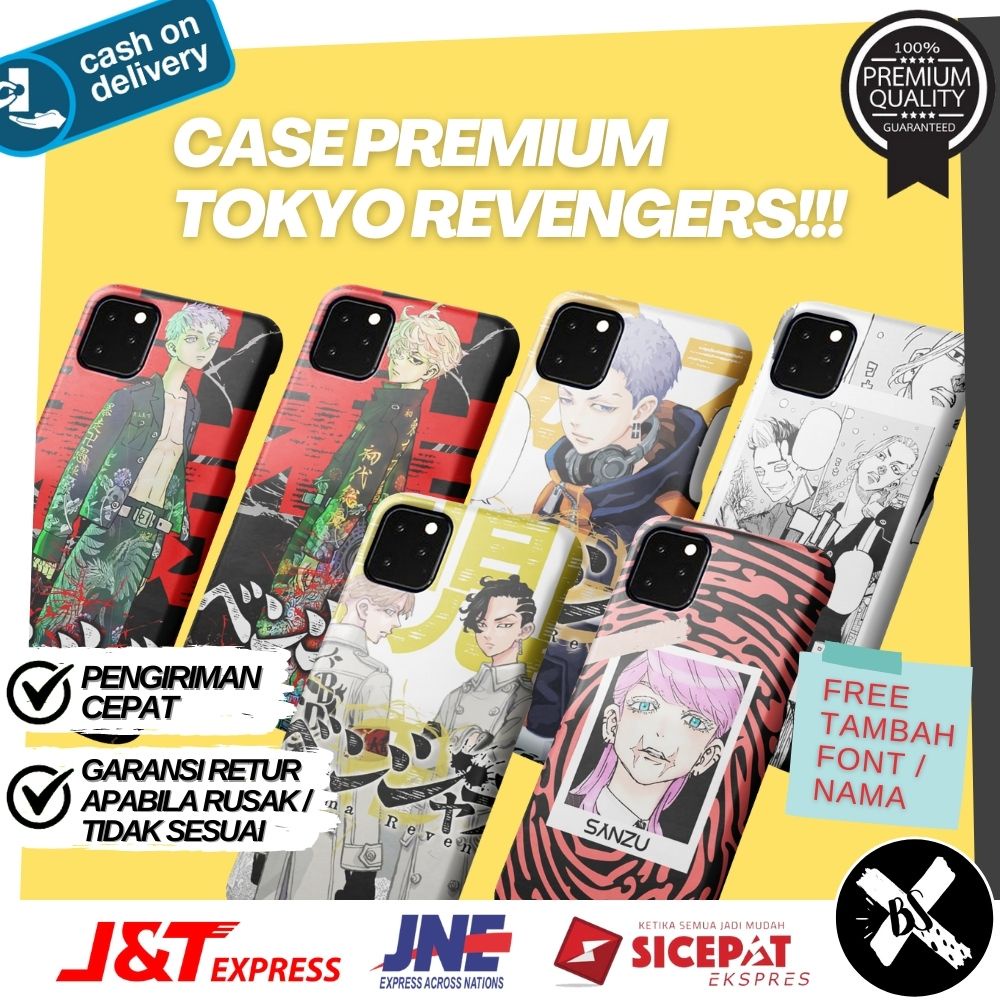 TR5 - Case Casing Anime Mikey Draken Tokyo Revengers Sanzu Inui Kokonoi Hanma Touman Tokyo Manji By 