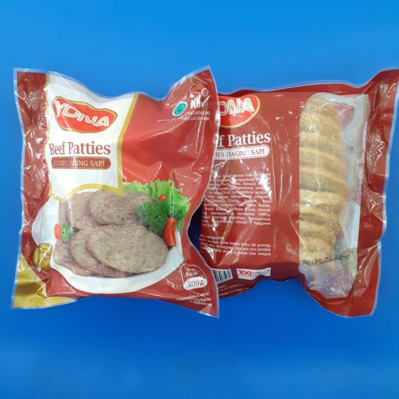 

YONA Daging Burger Beef Patties isi 10