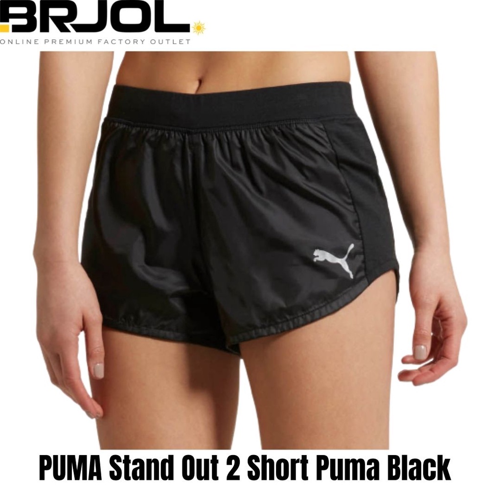 CELANA PENDEK LARI WANITA ORIGINAL PUMA STAND OUT 2 SHOT RUN 51743801