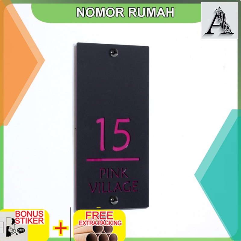 

Terlaris Nomor Rumah Akrilik Modern Minimalis Model 022