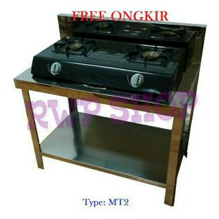 Meja kompor stainless Metalco Type MT2 INVOICE Meja kompor stainless Metalco Type MT2 INVOICE