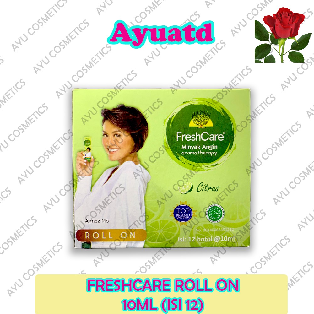 Freshcare Aromatherapy Roll On 10ml -  1box Isi 12 Biji