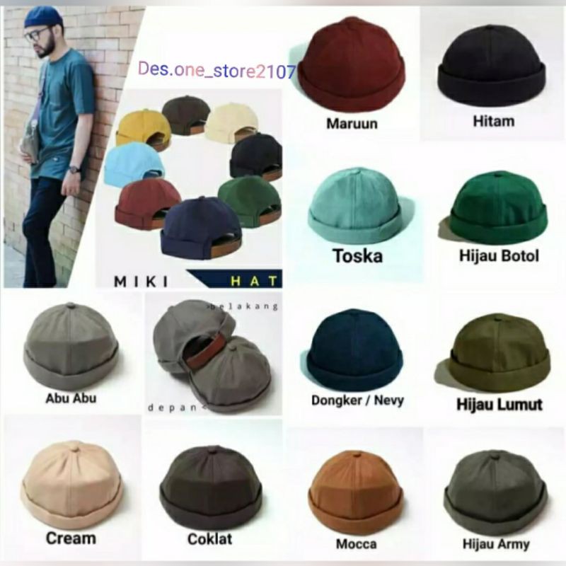 Peci Topi Miki Hat Kopiah Muslim Murah Topi Peci Peci UAS