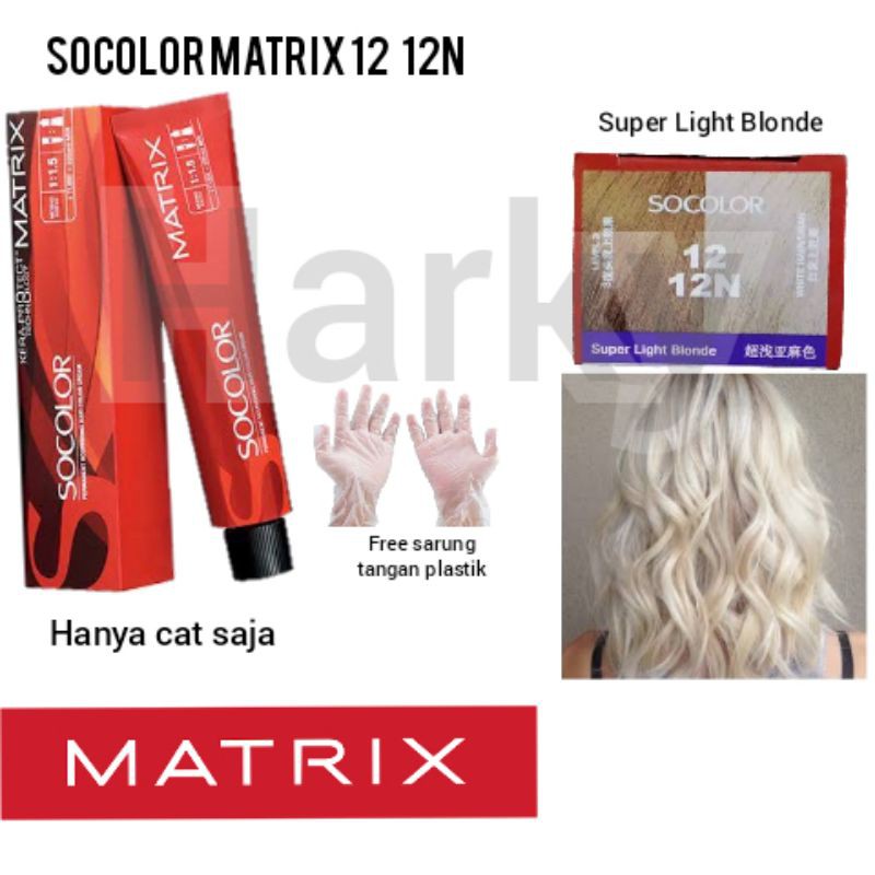 Cat Saja - Cat Matrix Socolor 12 12N Super Light Blonde 90ml