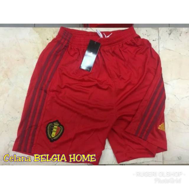 CELANA BELGIA HOME WORLD CUP 2018 PIALA DUNIA