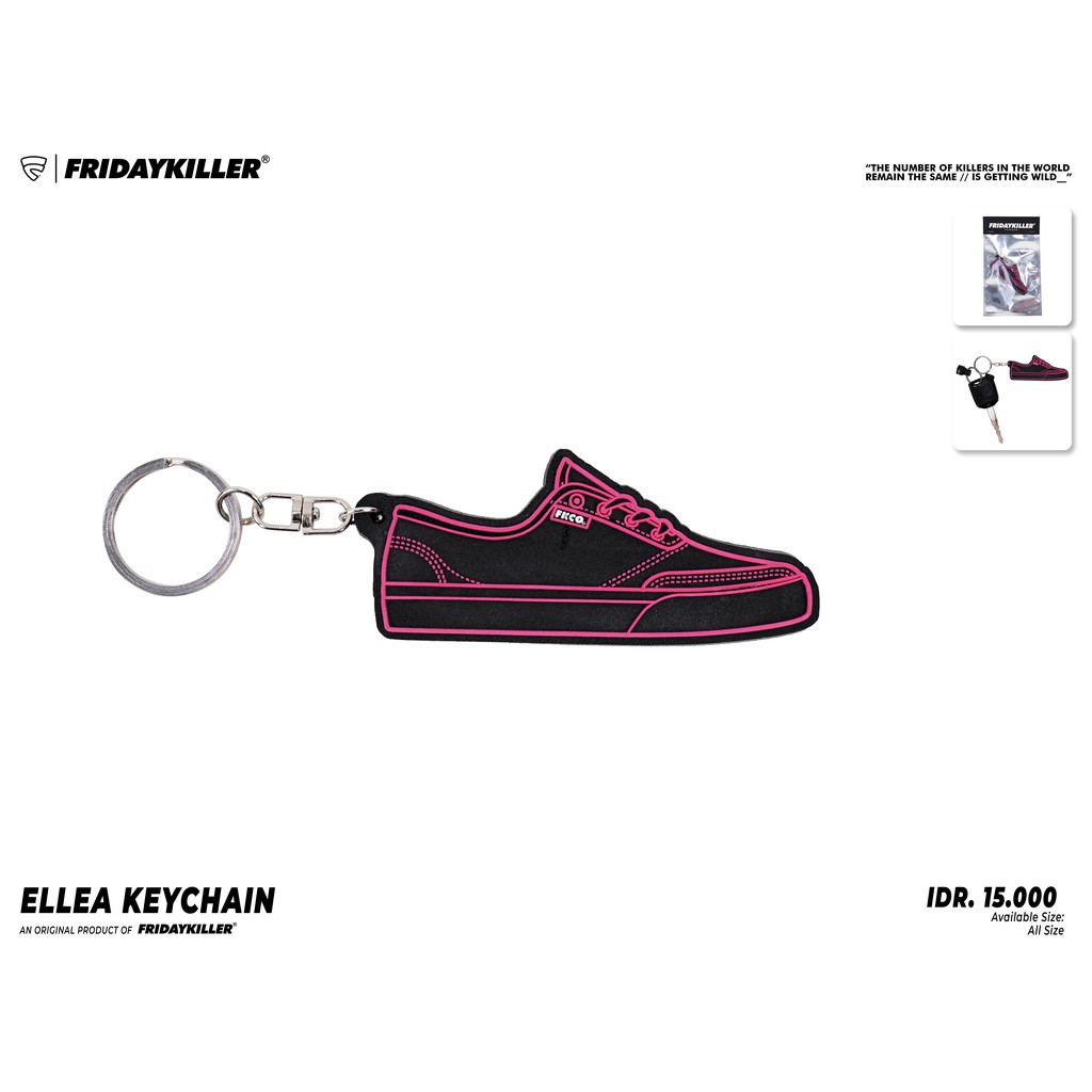 GANTUNGAN KUNCI FRIDAY KILLER | ELLEA KEYCHAIN