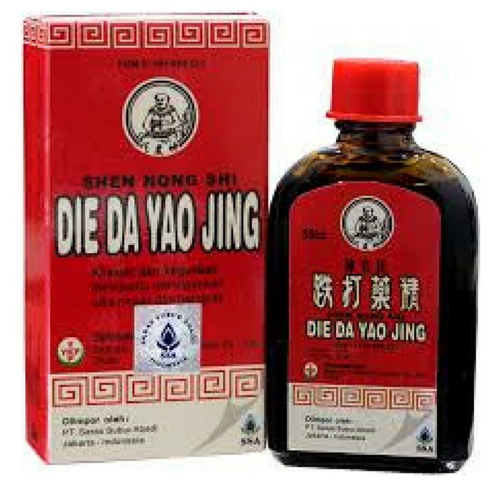 Obat Merah Cina DIE DA YAO JING 30CC OBAT LUKA LUAR KESELEO MEMAR
