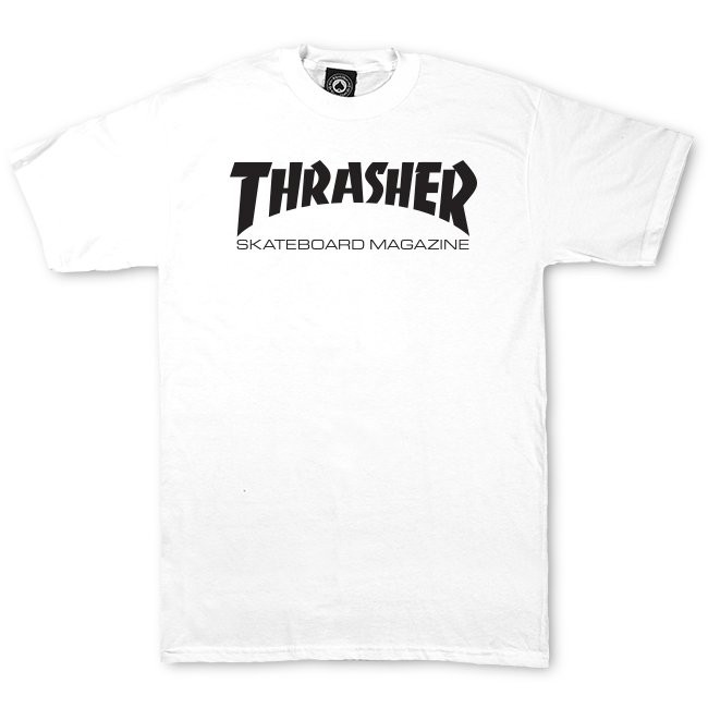 THRASHER JAPAN LICENSED HOMETOWN HD WHITE