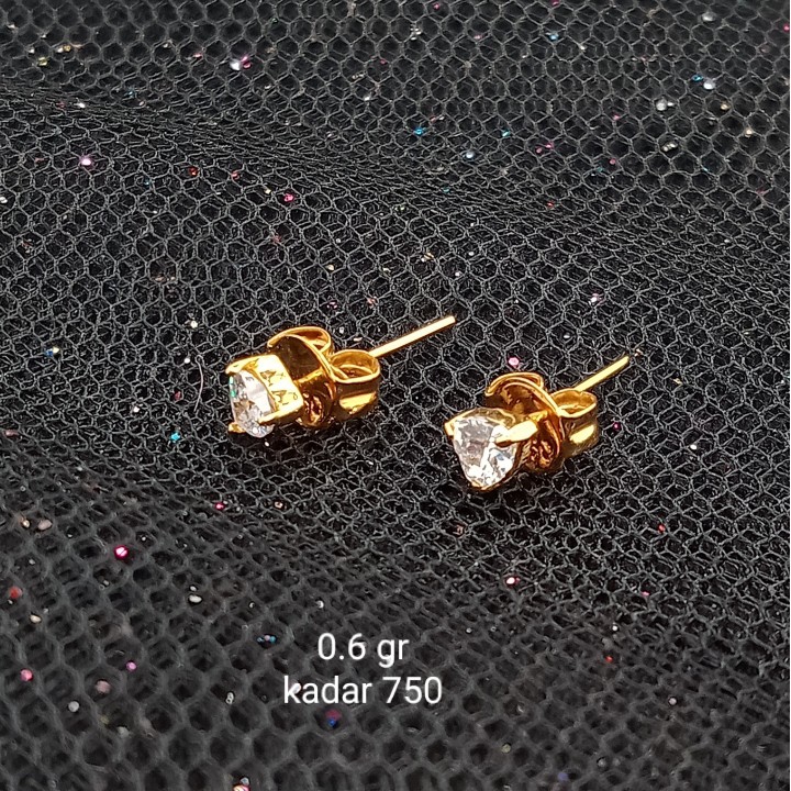 Anting Emas 17K - 0.6 gr Kadar 750 - 1439