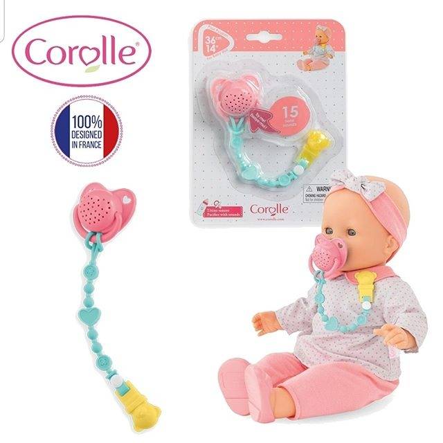 INTERACTIVE PACIFIER 140470 For Corolle 14 Inch Baby Dolls mainan empeng bayi