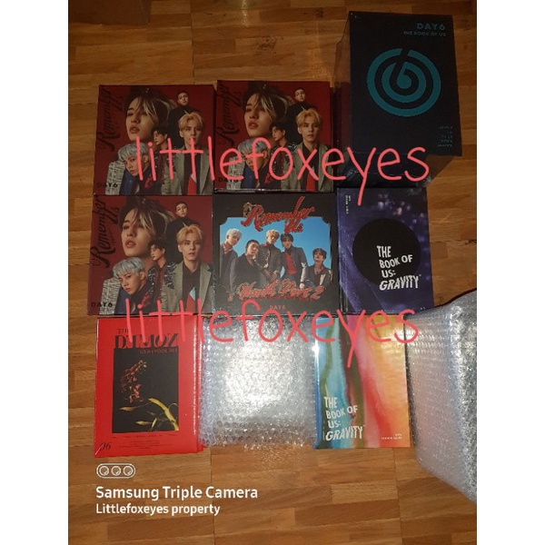 ALBUM DAY6 SEALED PROMO remember us gravity entropy gluon