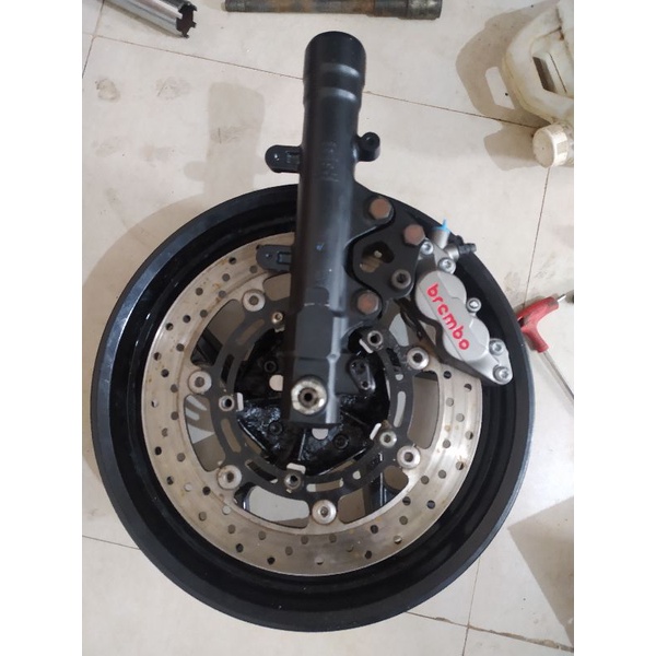 Jual velg original depan xmax custom double disk Shopee Indonesia