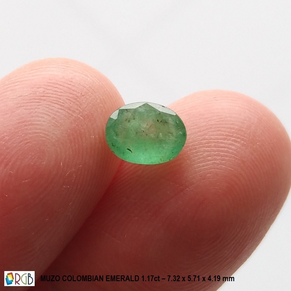 Natural Emerald 1.17 Ct - Muzo Colombia