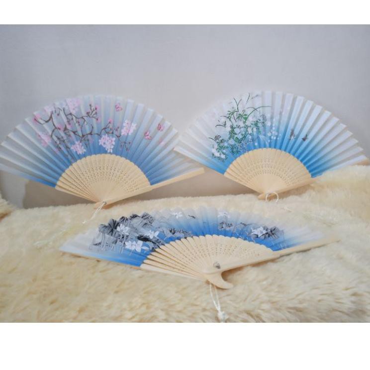 Ready Banyak Kipas Lipat Tangan Gaya Cina China Jepang Shopee Indonesia