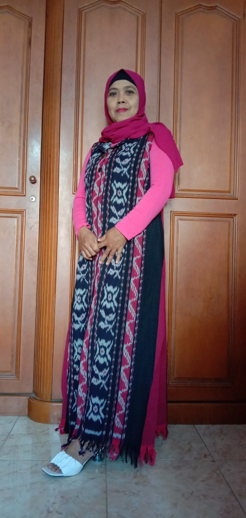 Termurah Cod-adisty Outer Tenun Troso Long Cardi Batik Solo Modern / Cardigan Batik Original / Tunik