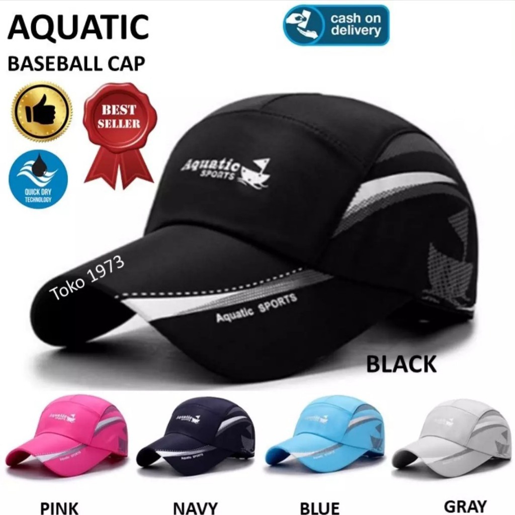 TOPI OLAHRAGA TOPI AQUATIC TOPI SPORT PRIA WANITA TOPI JOGGING TOPI SEPEDA