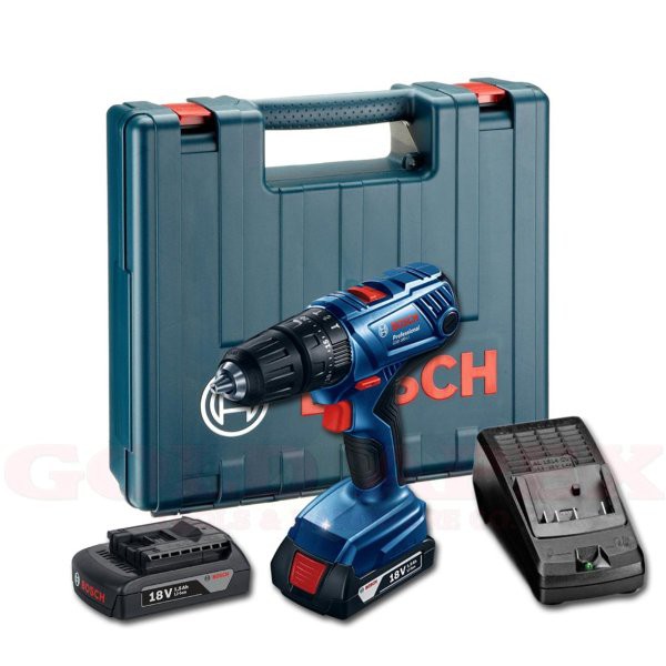 READY-- Bosch GSB 180 LI Cordless Impact Drill Bor Tembok Beton Baterai 180 LI