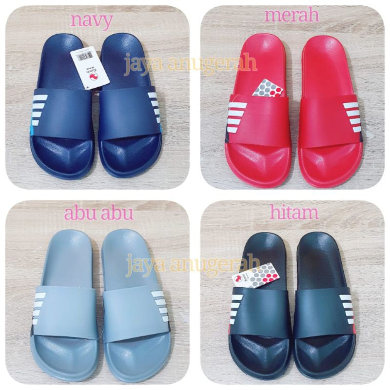 SANDAL SELOP PRIA BAHAN KARET RINGAN DAN NYAMAN KOMIN K069