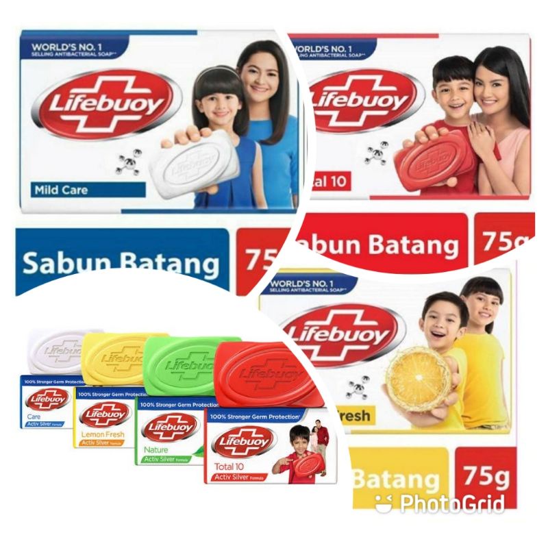 SABUN BATANG LIFEBUOY 75G