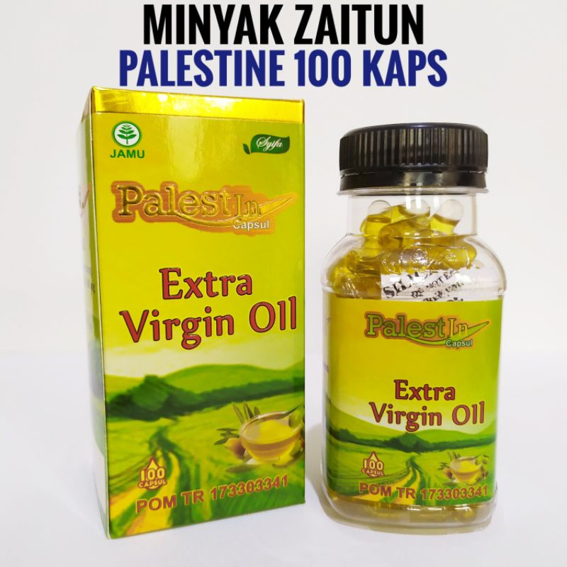 Minyak Zaitun Palestin Kapsul - Extra Virgin Oil - Zaitun Asli BPOM